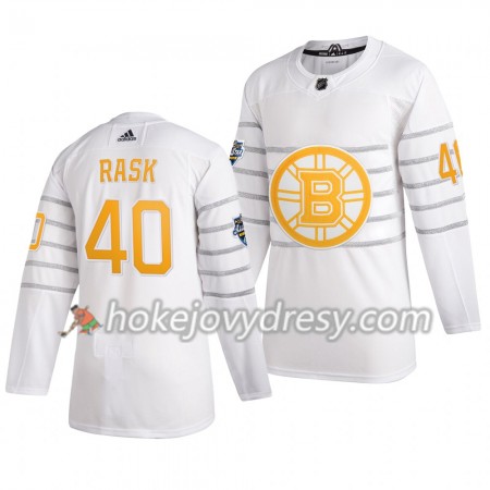 Pánské Hokejový Dres Boston Bruins Tuukka Rask 40 Bílá Adidas 2020 NHL All-Star Authentic